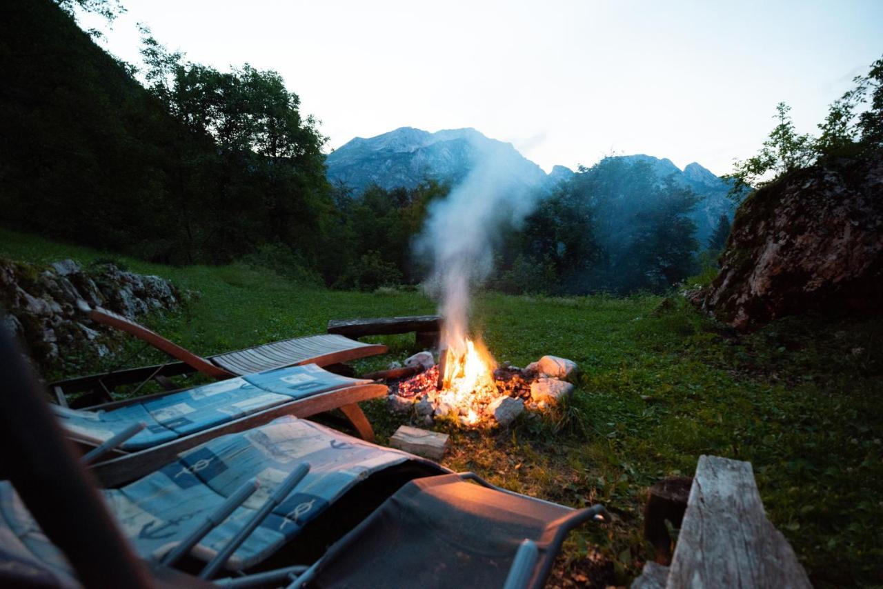 Miha Lodge - Mihcevo Plece Soča Kültér fotó
