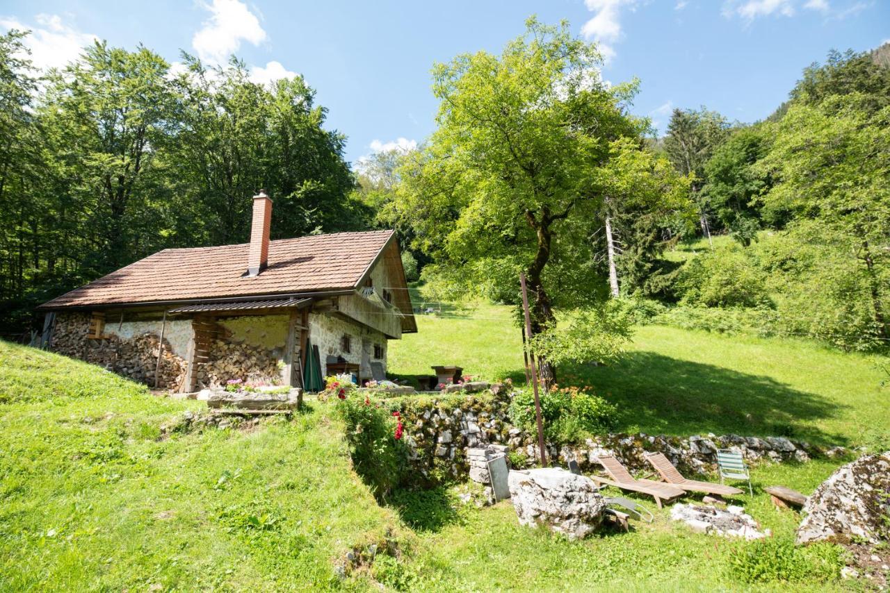 Miha Lodge - Mihcevo Plece Soča Kültér fotó