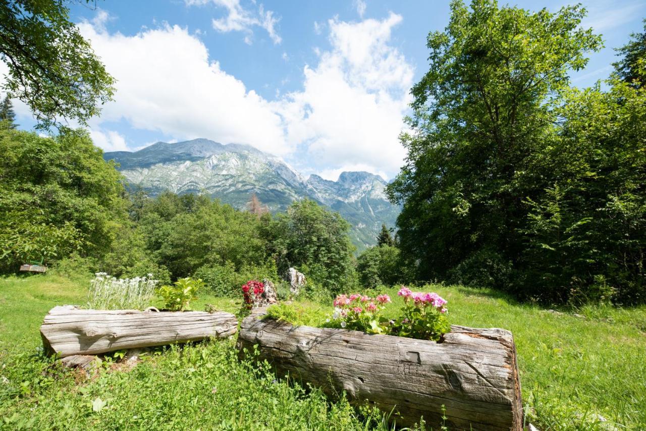 Miha Lodge - Mihcevo Plece Soča Kültér fotó