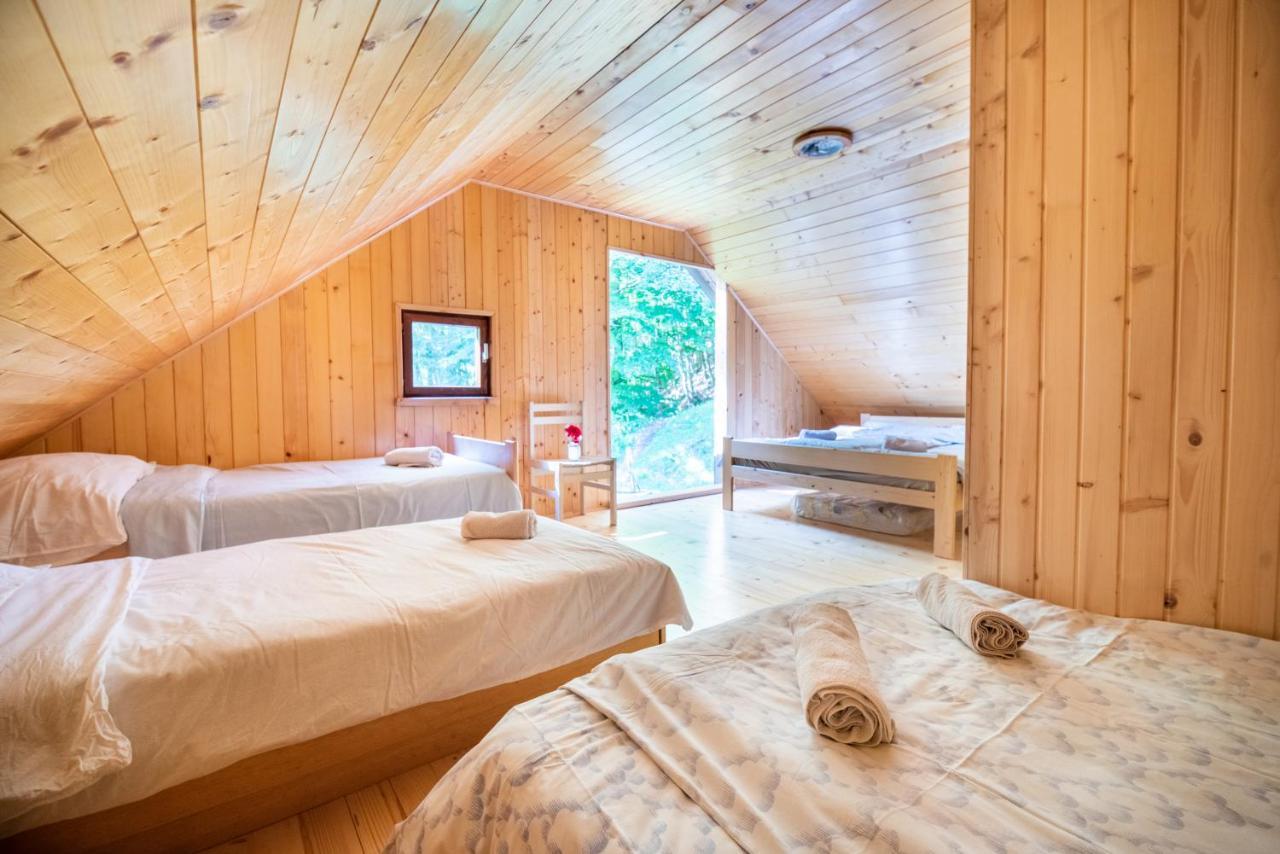 Miha Lodge - Mihcevo Plece Soča Kültér fotó